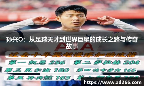 孙兴O：从足球天才到世界巨星的成长之路与传奇故事